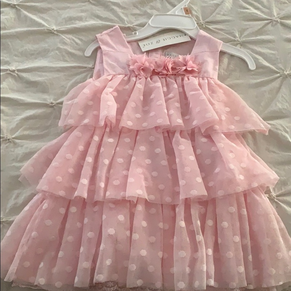 Pink baby girl dress